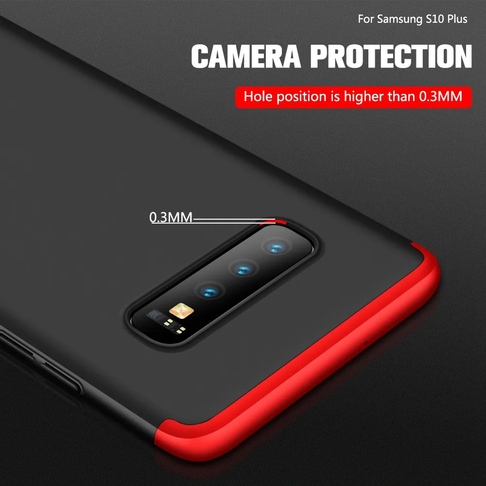 Phone Case For Samsung A50 Case Original Case For Samsung Galaxy S10 Plus A30 A10 A9 2018 M10 M20 Case 360 Full Hard PC Cover