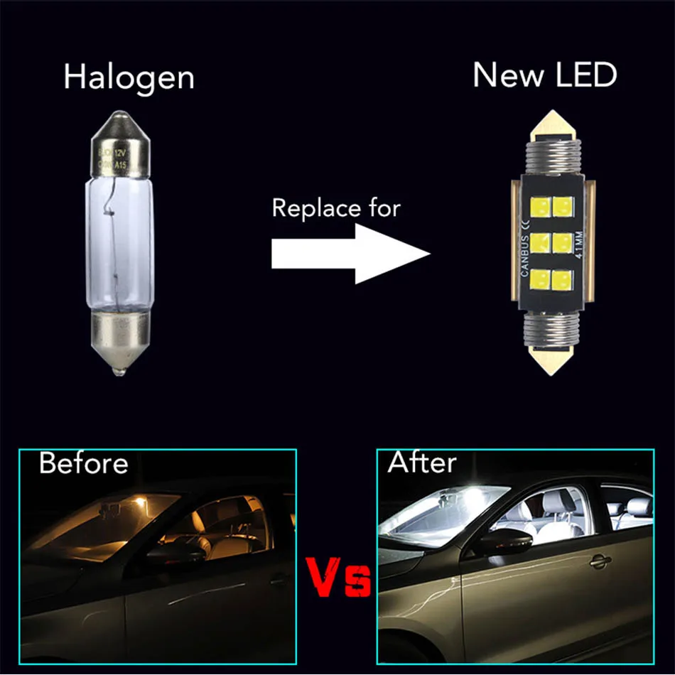 Original C5W C10W CREE led signal lamp (6)