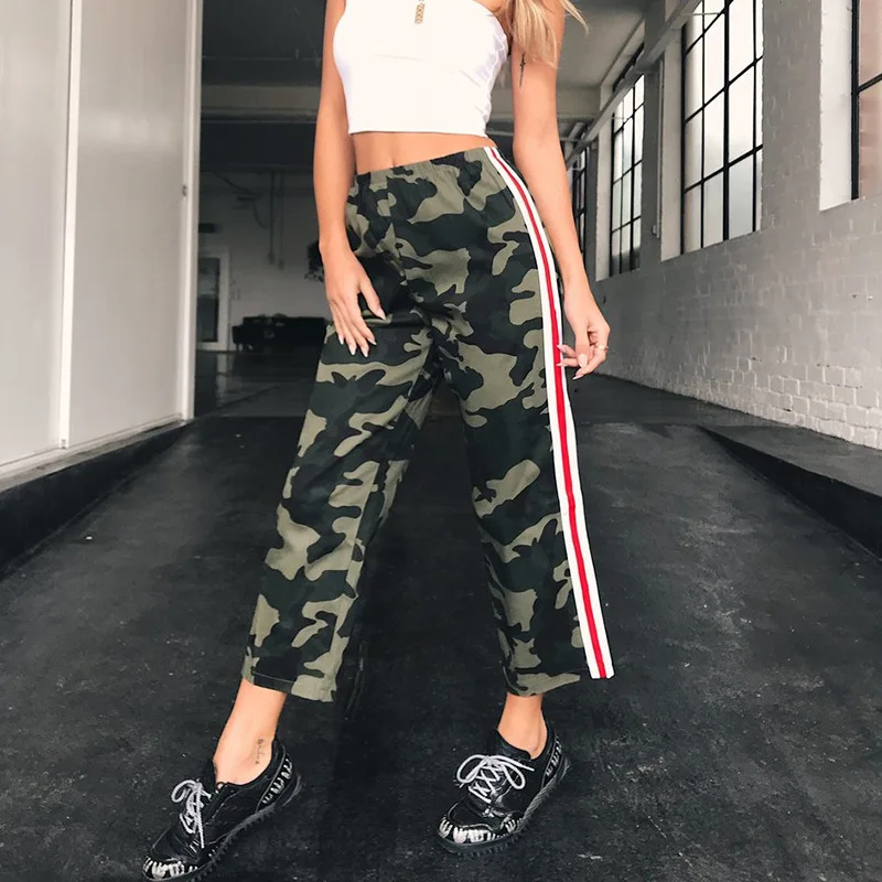 Camo Sweatpants Women Loose Style Winter Warm Insulation Hunting