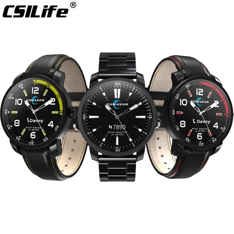 

CSILife H2 Smart Watch Noctilucen Bluetooth Man Steps Pedometer Phone WeChat Reminds Outdoor Sports Waterproof Bracelet Swimming