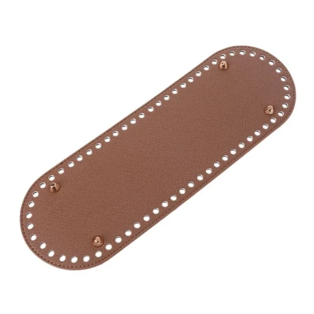 30x10cm Bag Bottom Shaper Bag Cushion Pad For Shoulder Handbag Making Diy Purse Accessories Oval Bottom For Knitting Bag Kzbt013 - Цвет: Khaki