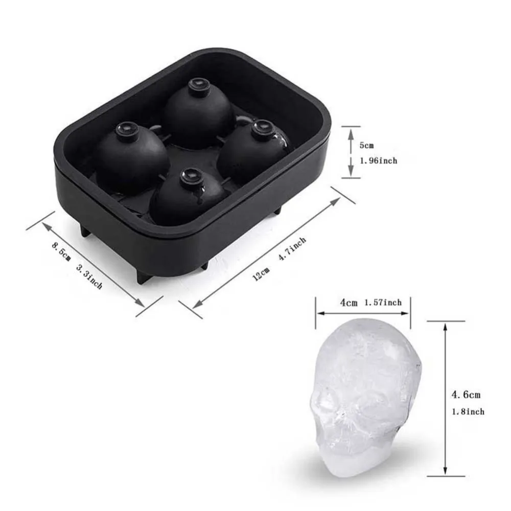 Koop-1-ST-Hot-Grote-Ijsbakje-Puddingvorm-3D-Skull-Siliconen-4-Cavity-DIY-Ice-Maker-Huishoudelijke