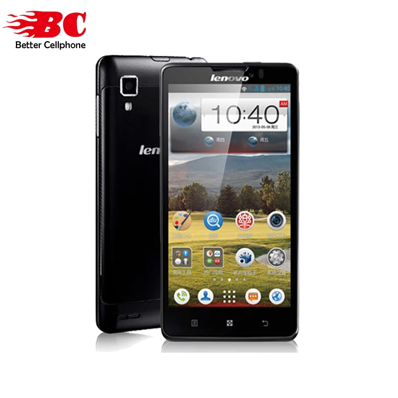 Original Lenovo P780 Cell Phones MTK6589 Quad Core 5 1280x720 Android 4 4 Gorilla Glass1280x720 1GB