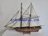 NIDALE model Laser-cut Wooden Ship model Kits Halko 1840 western Sail boat DIY Scientific Periodicals Kit (Free 2 pcs barrels) ► Photo 2/6