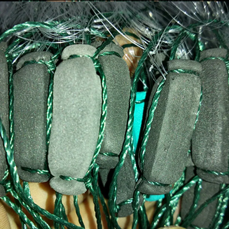 quality gill net H3*L100M 3layer 5 and 20cm mesh sink net fish trap sticky fishing net outdoor pesca reservoir fishing network