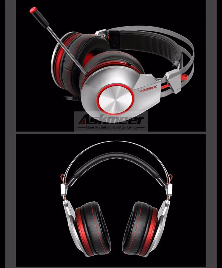 XIBERIA K5 Comfortable USB Over-Ear Pro Gaming Headset for PC with Surround Sound Flexible Microphone (12)