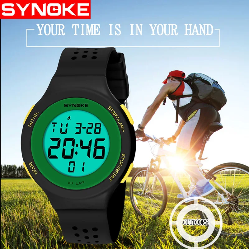 

2018 Sale Fashion Digital Luxury Couple Watch Waterproof Watch Wrist Electronic Led Men Waterproof Men's Fitness Sport Watches