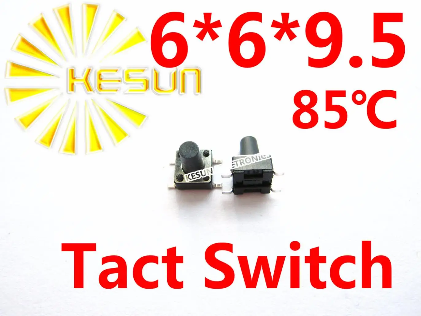 

1000PCS 6X6X9.5 SMD Tactile Tact Mini Push Button Switch Micro Switch Momentary