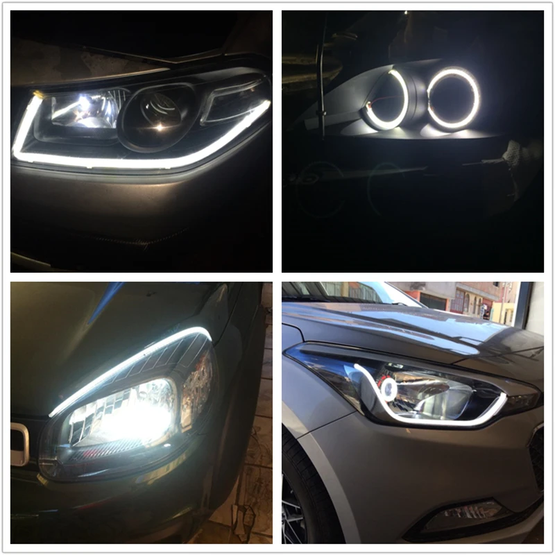 Raoping 2 шт. автомобильный светильник s Автомобильные дневные ходовые огни Led Drl