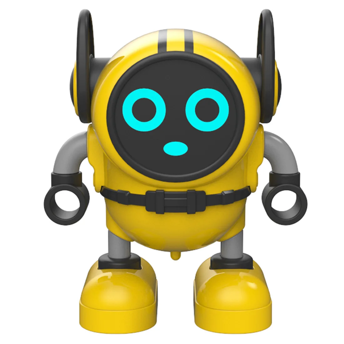 

New Creative Children Early Education Mini Gyro Robot Multiple Gameplay Robot DIY Inertia Puzzle Robot Toy Kids Gift 3 Colors