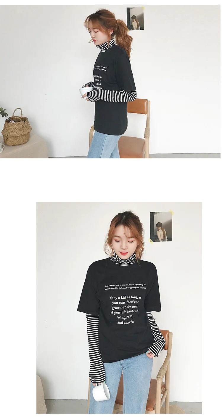 t shirt T1801 black-4
