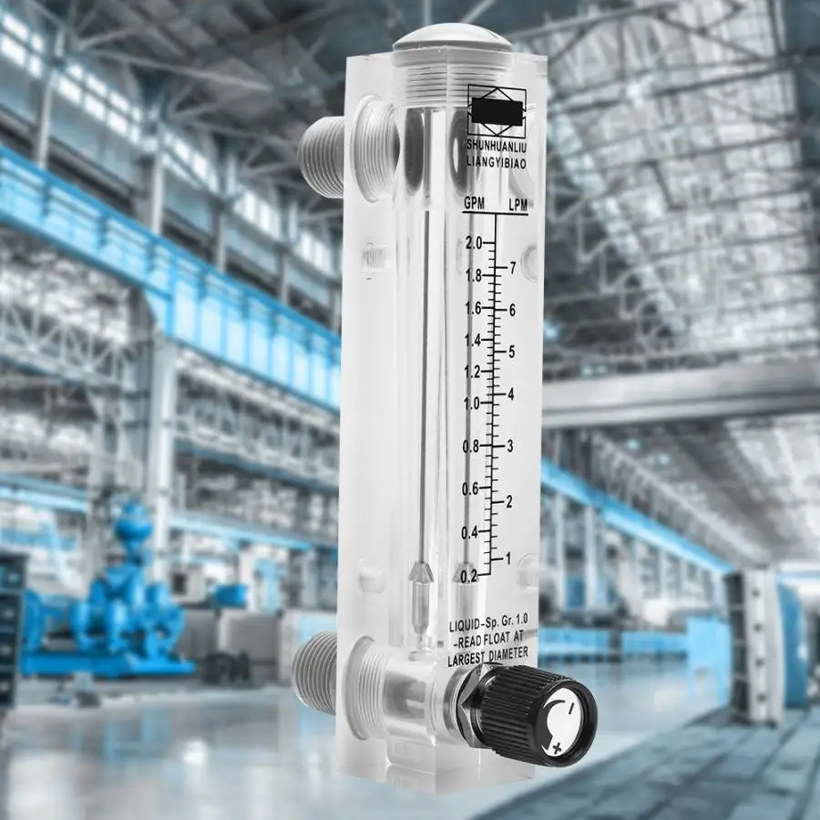 medidor de fluxo acrílico tipo de painel de ajuste acrílico medidor de fluxo líquido