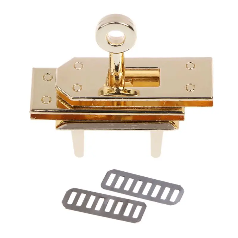 

Metal Clasp Turn Lock Twist LockS for DIY Craft Handbag Shoulder Crossbody Bag Purse Hardware