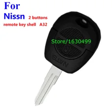 Авто A32 Nissn 2 кнопки автомобиля дистанционного ключа оболочки 2 шт/партия