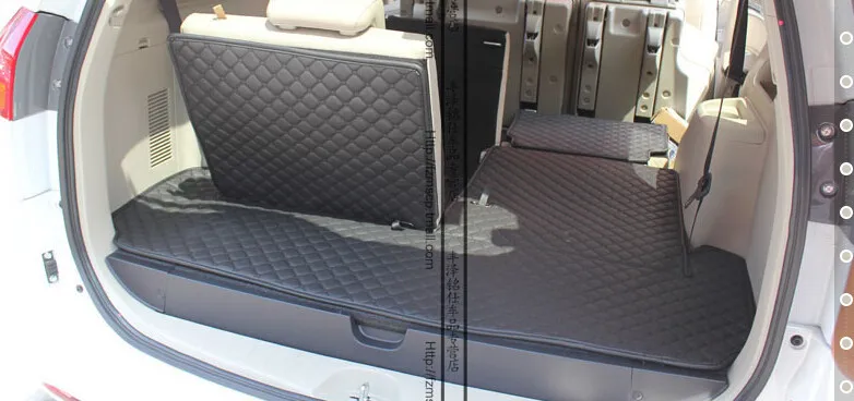 Лучший и! Специальные коврики для багажника для Mitsubishi Pajero Sport-2011 водонепроницаемые кожаные ковры для Pajero sport