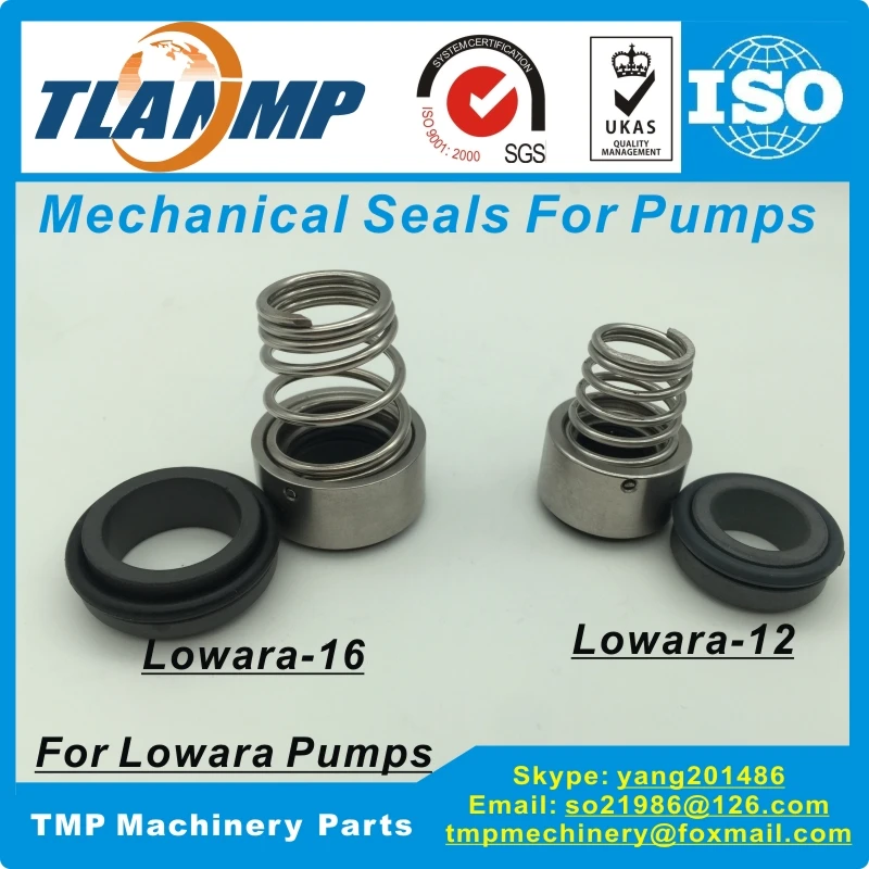 LWL-12 ( Rote-n-5-12 ), LWL-16 ( Rote-n-5-16 ), LWL-22 Rote-n-5-22 ) Mechanical Seals for LO-WA-RA SHS Pumps