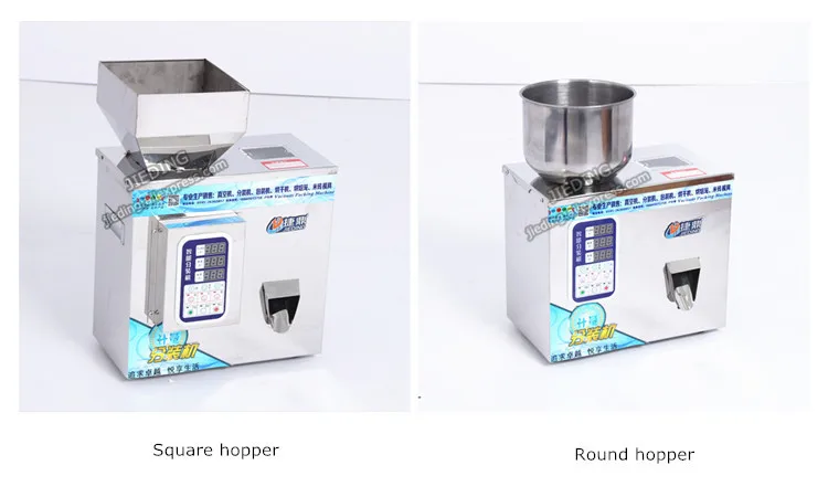 JIEDING 100g Powder Filling Machine Sugar Weighing Automatic Filling Machine Oatmeal 80g Food Weigher Packaging Machine Business (9)
