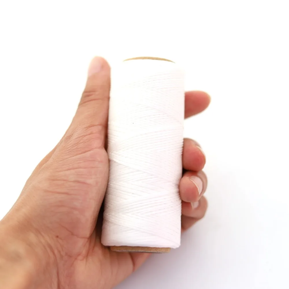 waxed thread 1.0mm white 3