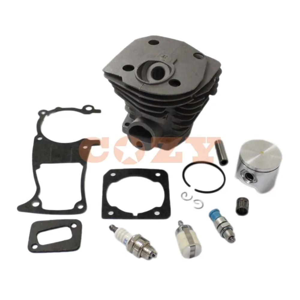44mm Cylinder Piston Kits with Gasket Oil Filter and spark plug Valve for