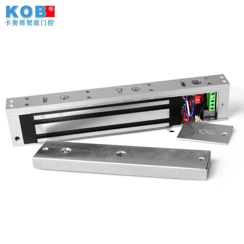 With indicator light and signal feedback 280kg magnetic lock door lock delay magnetic lock waterproof lock single door