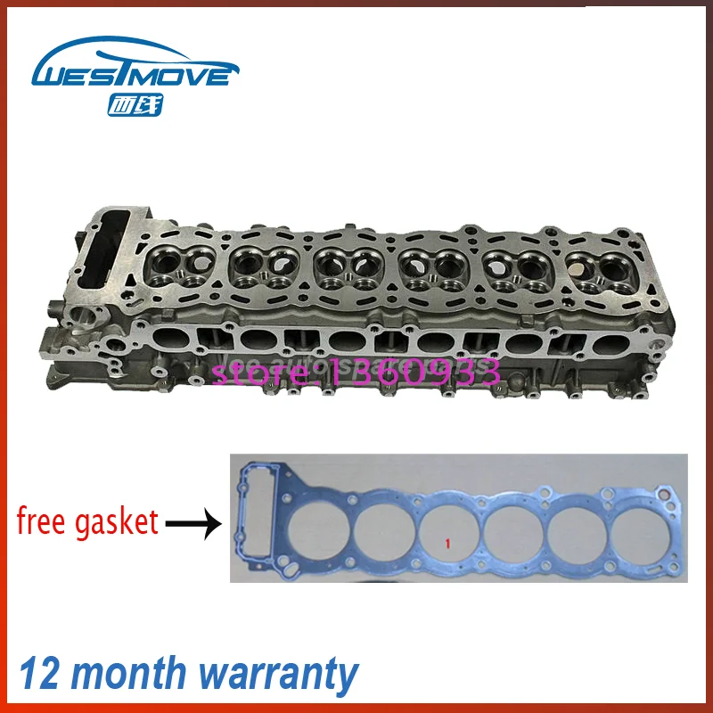 Головка цилиндра для Toyota Landcruiser FZJ80 4477cc 4.5L 6L 24V 92 98 Двигатель: 1FZ FE 11101 69097 69155|cylinder head