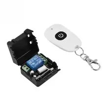 DC 12 В одноканальный релейный модуль RF беспроводной переключатель приемник+ пульт дистанционного управления Передатчик DIY Kit