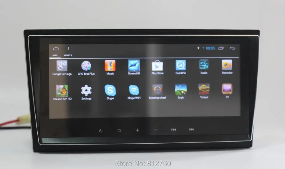 Excellent Quad Core 8.8" 1280X480 Android 6.0 Car Stereo Audio Head Unit Headunit Autoradio for Toyota Avensis 2009 2010 2011 2012 2013 14