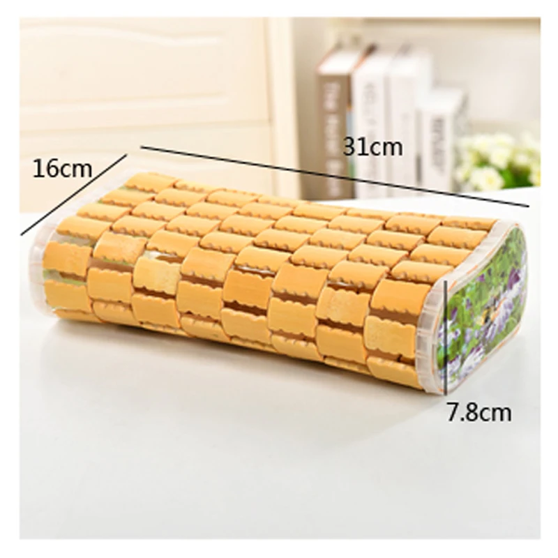 Подушка для шеи с бамбуковой терапией 31*16 см|pillow down|pillow flangepillow companies |