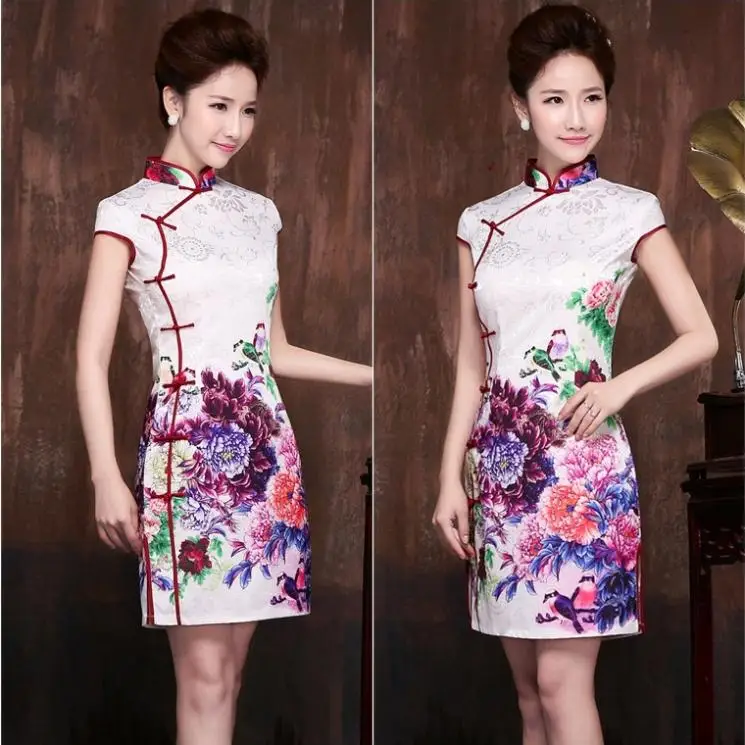 vestido japonês curto