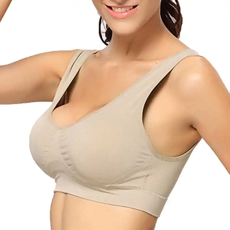 Maternity Wire Free Nursing Bra Pregnancy Women Breast Feeding Underwear Clothes - Цвет: Flash Color