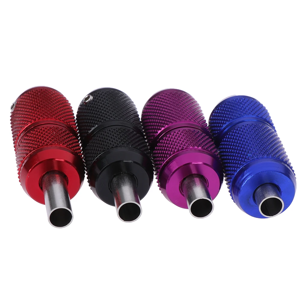 Tattoo Machine Grip Aluminum Alloy Tattoo Machine Grip Staninless Steel Needle Bar Tube Tool Accessories