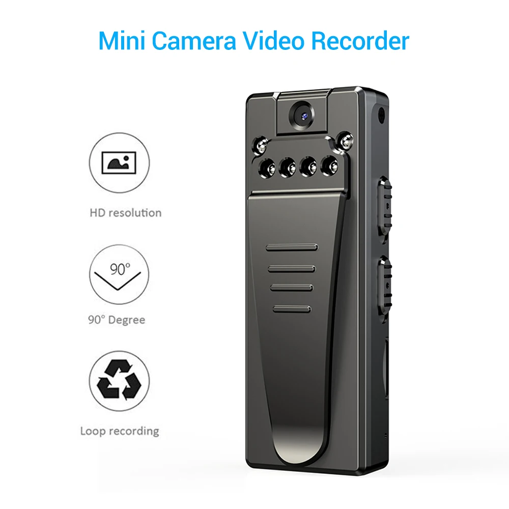 

HD 1080P Mini Portable Camera A7 Body DVR Cameras Digital Camcorders Night Vision Loop Recording Dashcam Baby Monitor