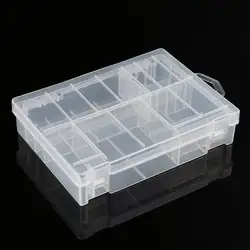 Портативный Пластик Батарея Организатор хранения данных держатель коробка для AA, AAA, C, D 9В батареи Коробка для хранения