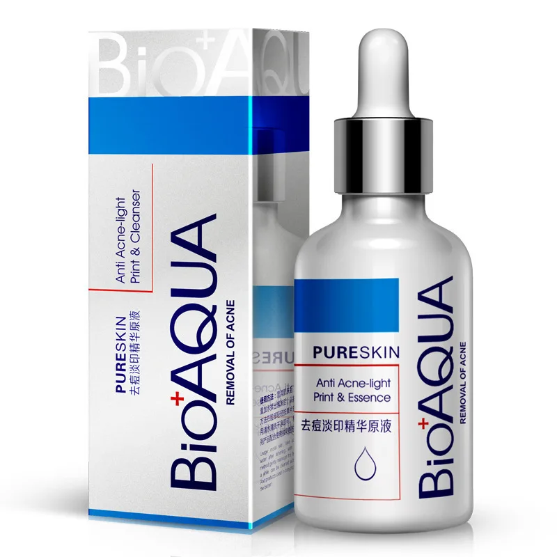 

BIOAQUA Brand Essential Oil Anti acne essence oil anti acne marks Unisex facial essence skin care Oil 30ml/bottle