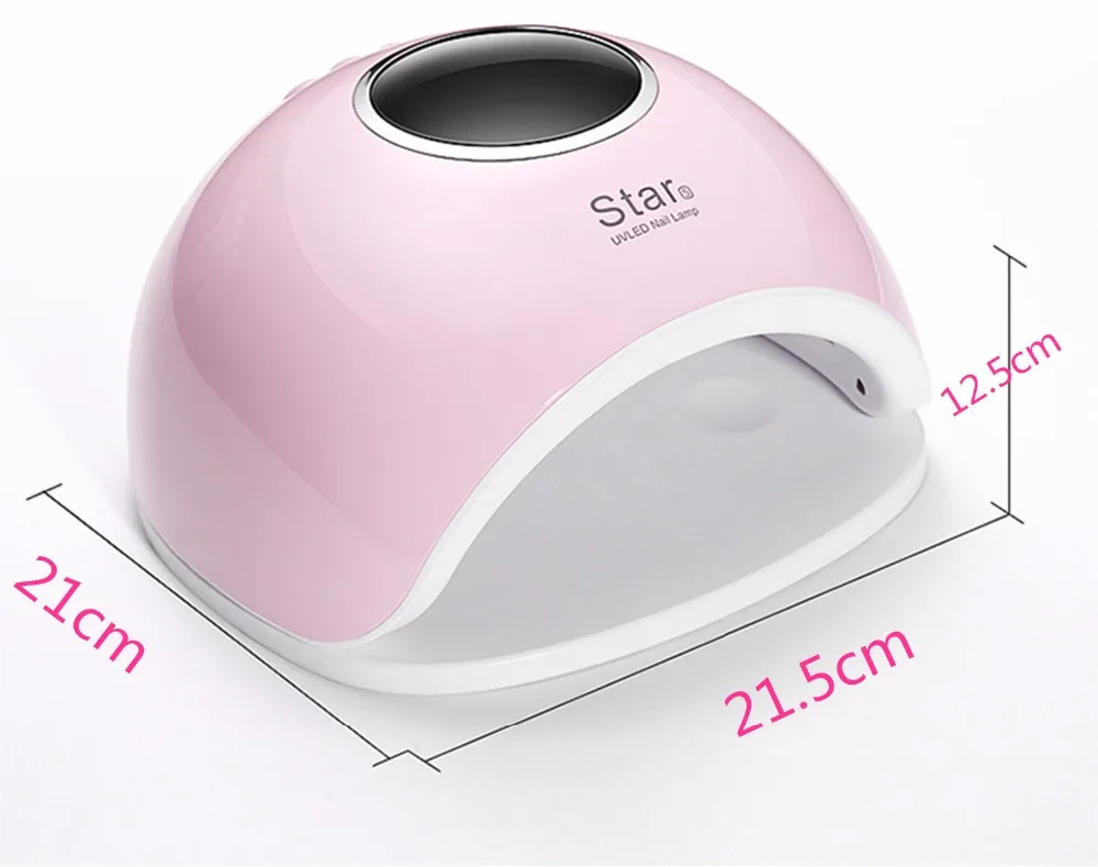 Conduziu a Lâmpada Secador para Curar Todos os Géis Ferramentas de Gel uv do Unha Mais Novo Unha Lâmpada Detecção Automática 72 w Led Manicure Art Polonês Verniz 29 Secadores de unhas