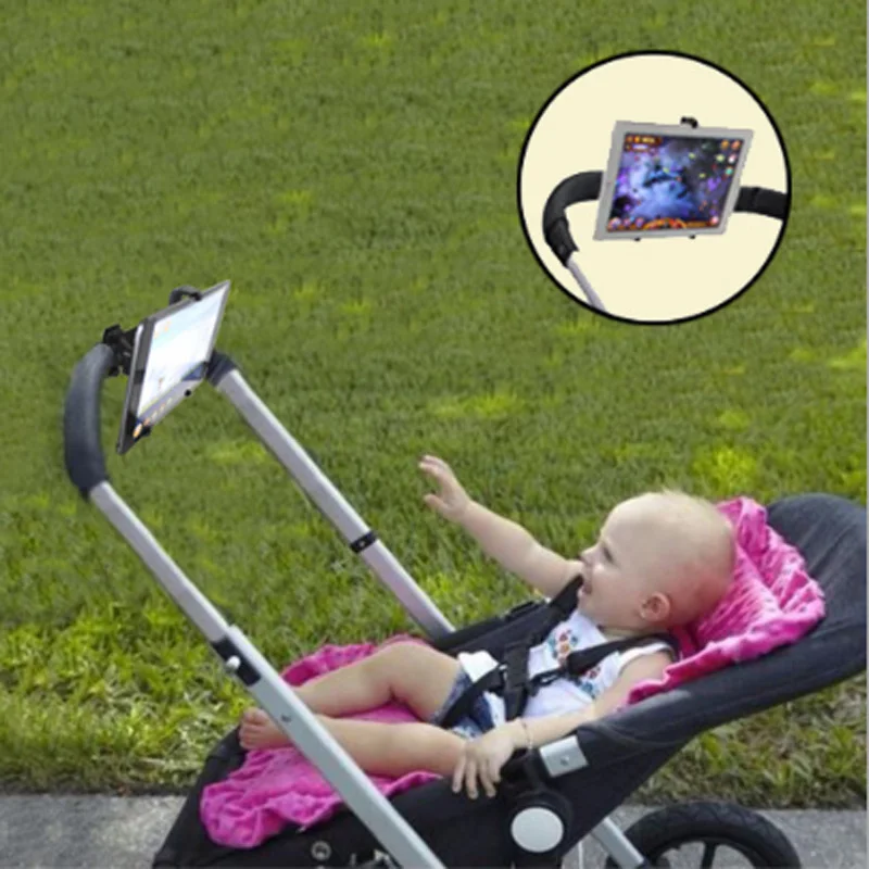 

Baby Stroller Cart Tablet Stand Holder Rack Mount Bracket Outdoor Frame Shelf for Ipad Tablet Baby Care Stroller Accessories