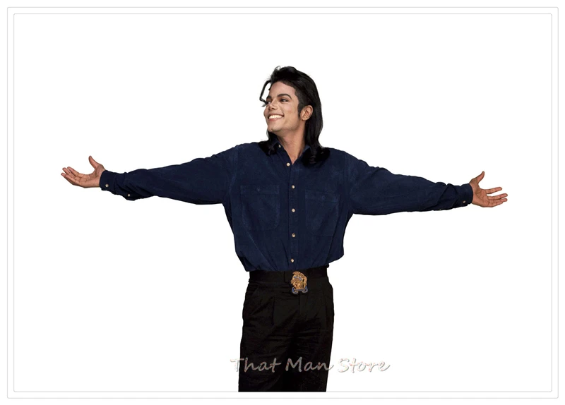 Майкл Джексон, плакат, четкое изображение, наклейки на стену, украшение дома, хорошее качество, принты, белая бумага с покрытием, домашний арт, бренд 42*30 см - Цвет: Бургундия