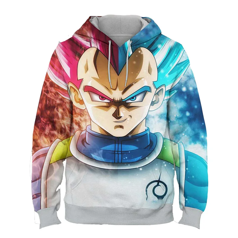 

Dragon Ball Hoodies Men Women 3D Print Goku Z Sweatshirts Anime Hoodie Unisex Tracksuits Hooded Jumpers Family Boys Gifts 2019