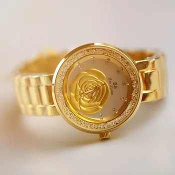 

New Hot-selling Watch Chain Watch Full of Rhinestones Watches Women Fashion Watch 2018 Chronograph Fashion & Casual
