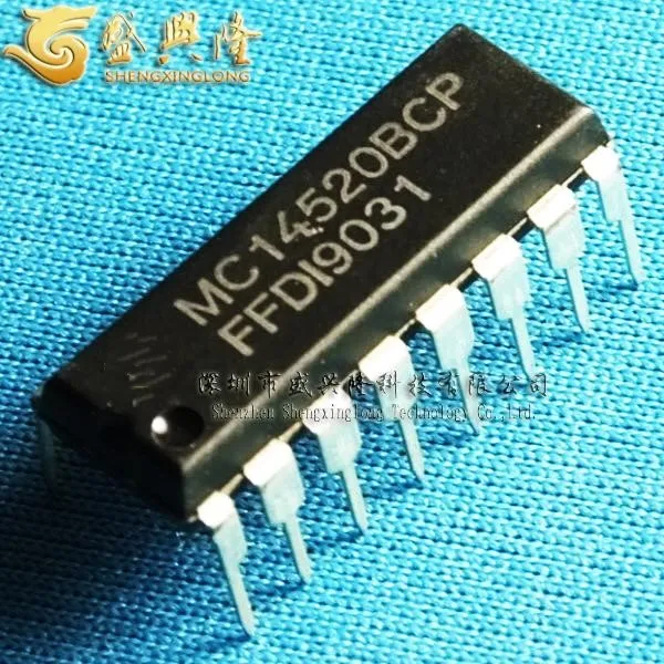 Оригинальный аутентичный и новый модуль MC14520 mc14520p10 DIP-16 бесплатная доставка |