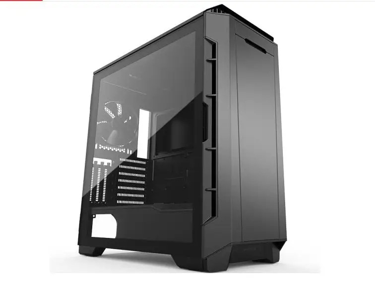 PHANTEKS P600 активное шумоподавление вода холодный звук компьютерное шасси(вертикальный GPU/двойная система/скорость/3x вентилятор - Цвет: black