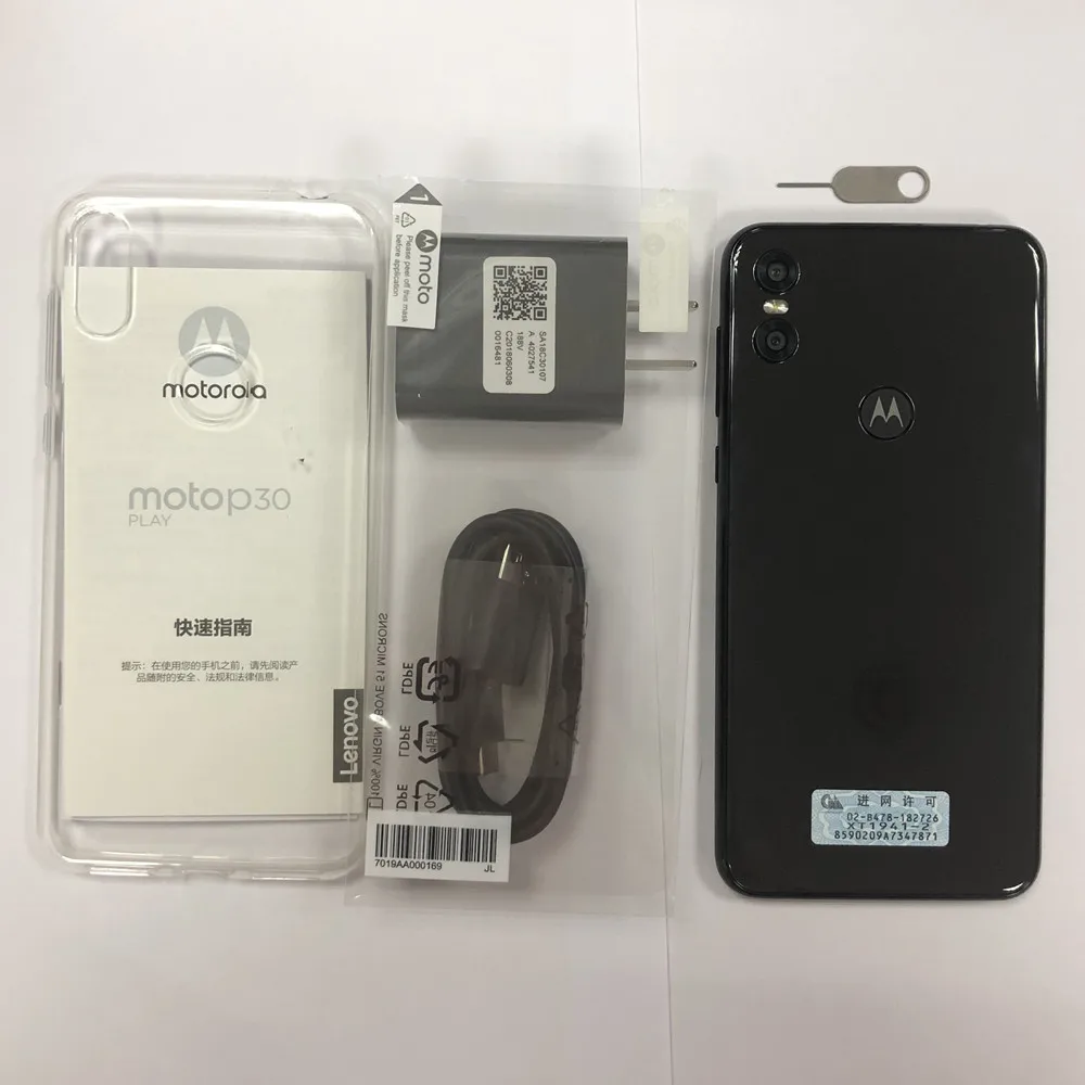 MOTO P30 Play смартфон с 5 дюймовым дисплеем восьмиядерным процессором Snapdragon 1080 ОЗУ 4 Гб