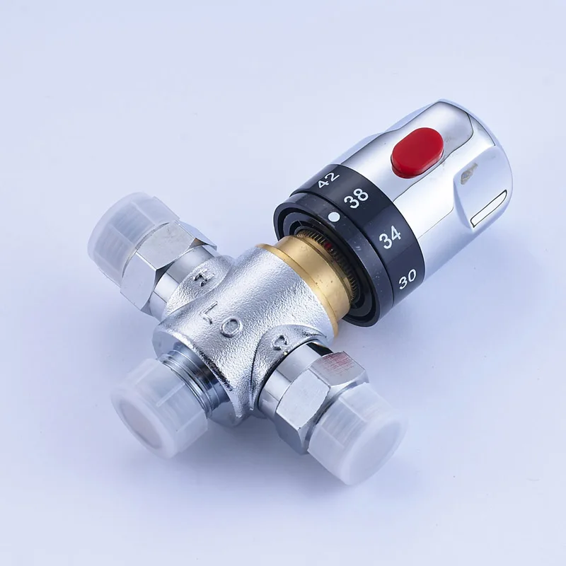 Uythner Standard Thermostatic 1/2 Ceramic Cartridge Tap Control Mixing Water Temperature control Valve Bathroom Accessories