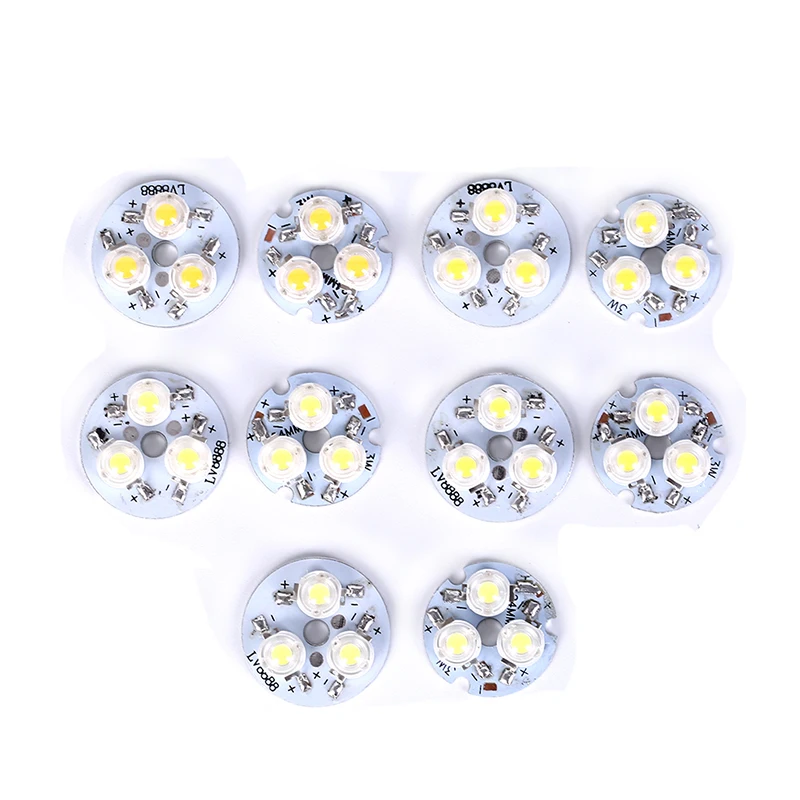 1PC COB Light Board 3W LED Cob Light Source Chip Spot Lights Chip On Board Bulb Ceiling Spotlight Lamp Lighting 23mm 26mm