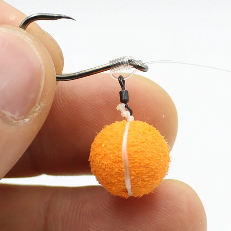 50 متر Boilies الطعم الخيط الشعر D-تزوير Chod تزوير محطة معالجة الطعم حامل المسمار ربط المنبثقة Boilies الكارب الصيد اكسسوارات