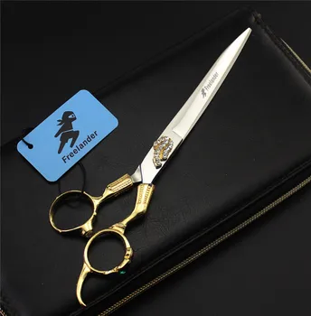 

7 inch Gold Hand High Quality Hair Cutting Scissor Shear