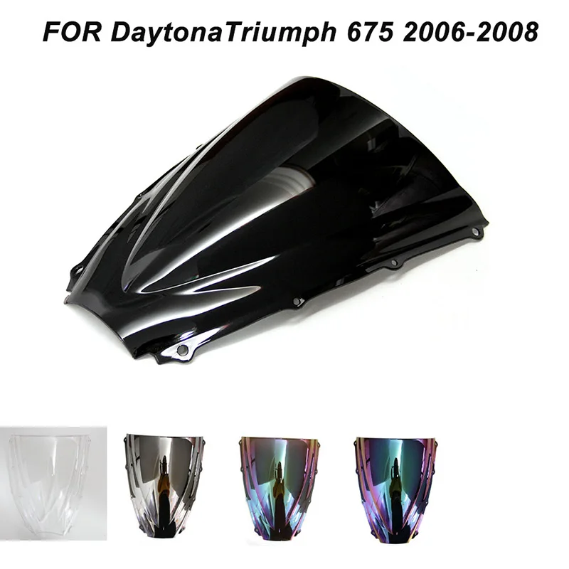 Ветрозащитные дефлекторы на лобовое стекло мотоцикла для 06 08 Triumph Daytona 675 2006