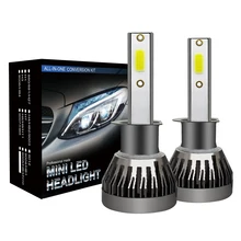 Auto Lampadina Del Faro LED H1 H7 H8 H11 9005 HB3 9006 HB4 HB2 9003 H4 LED 12 V 6000 K lampada auto Styling Accessori Luce
