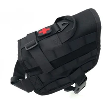 Уличное тактическое оборудование Молл жилет для собак военный в стиле армии полиции тренировочная безрукавка для собак 1000D нейлоновый охотничий жилет для собак