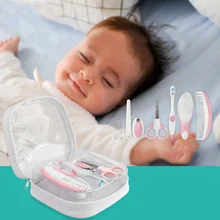 7 шт./компл. здоровье ребенка, набор для ухода за зубами для новорожденных многофункциональный набор для маникюра кусачки для ногтей комплект M09